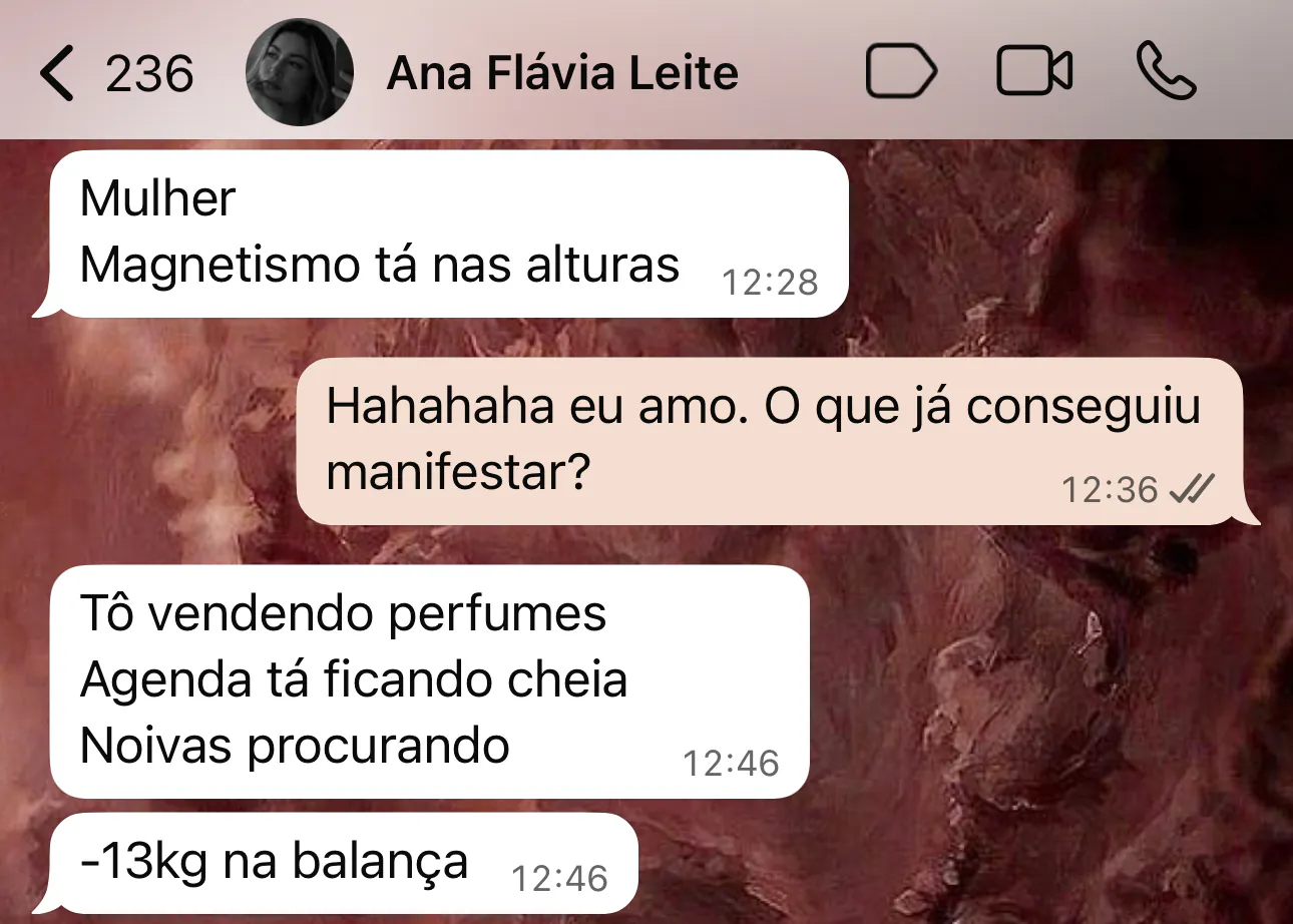 Depoimento de aluna